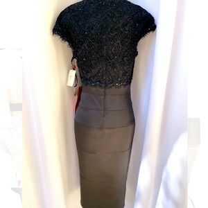 Tadashi Shoji Black Evening Dress